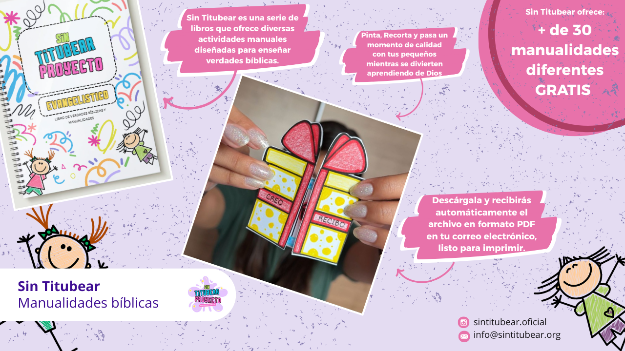 Manualidades Bíblicas para Niños – Juan 1:12 (PDF Gratis)