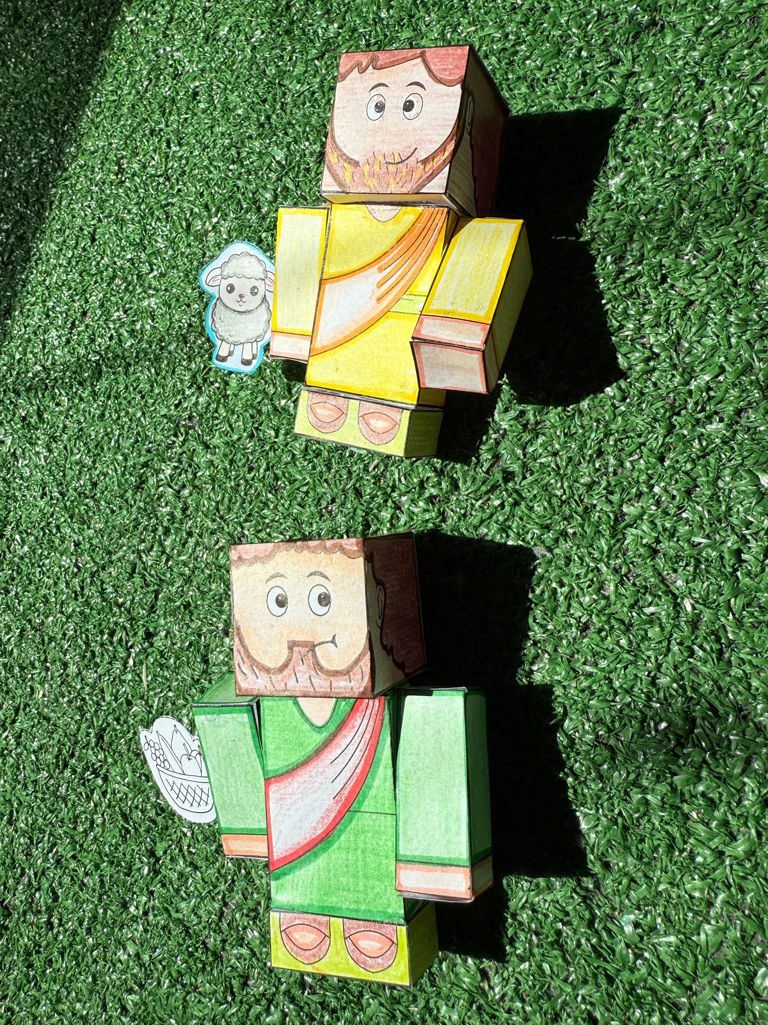 Génesis 4 – Manualidad Bíblica para niños (PDF Gratis) - Image 3