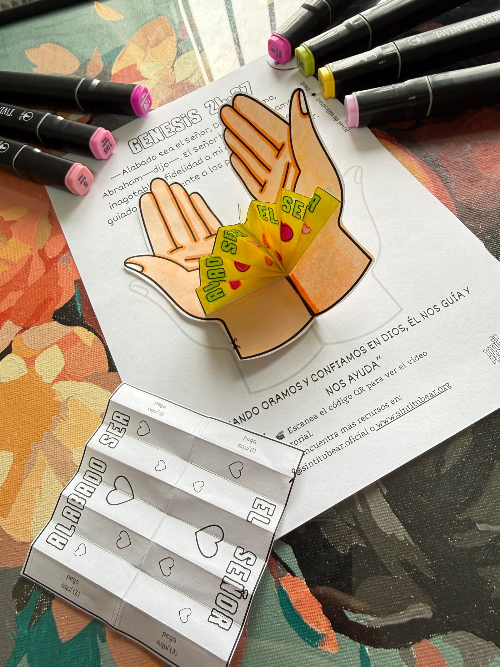 Génesis 24:27– Manualidad Bíblica para niños (PDF Gratis) - Image 3